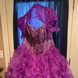 Beautiful Purple homecoming/prom/formal dress